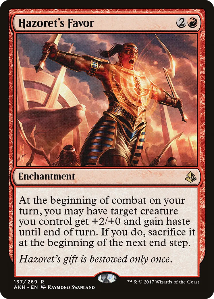 Faveur d'Hazoret — Amonkhet — Magic: The Gathering