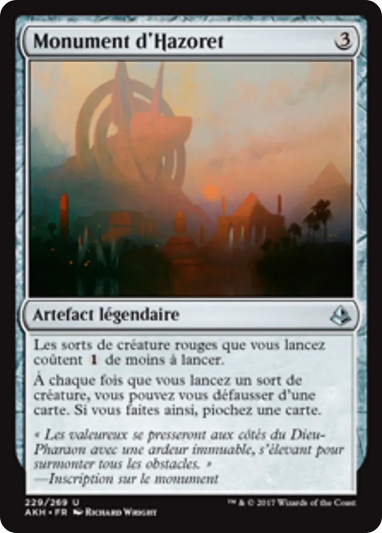 Monument d'Hazoret — Amonkhet — Magic: The Gathering