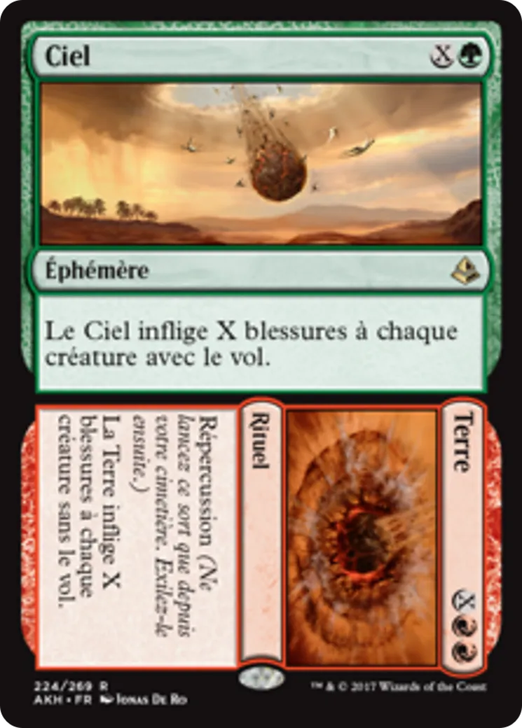 Ciel // Terre — Amonkhet — Magic: The Gathering