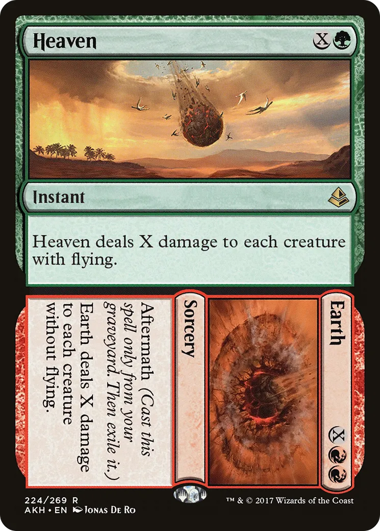 Heaven // Earth — Amonkhet — Magic: The Gathering