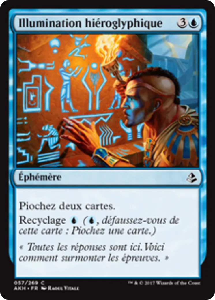 Illumination hiéroglyphique — Amonkhet — Magic: The Gathering