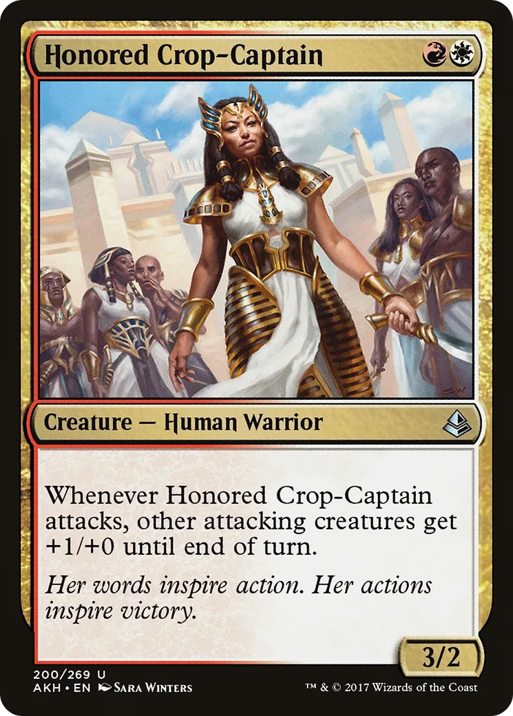Capitaine de moisson honorée — Amonkhet — Magic: The Gathering