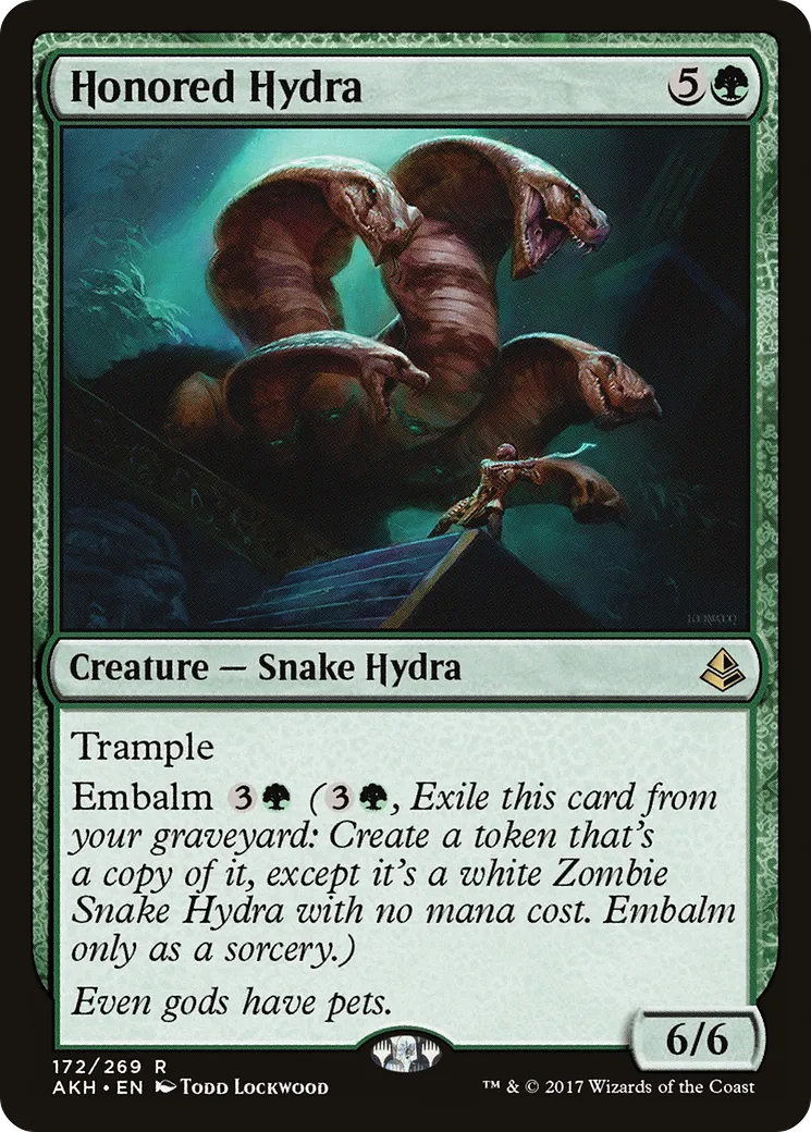 Honored Hydra — Amonkhet — Magic: The Gathering