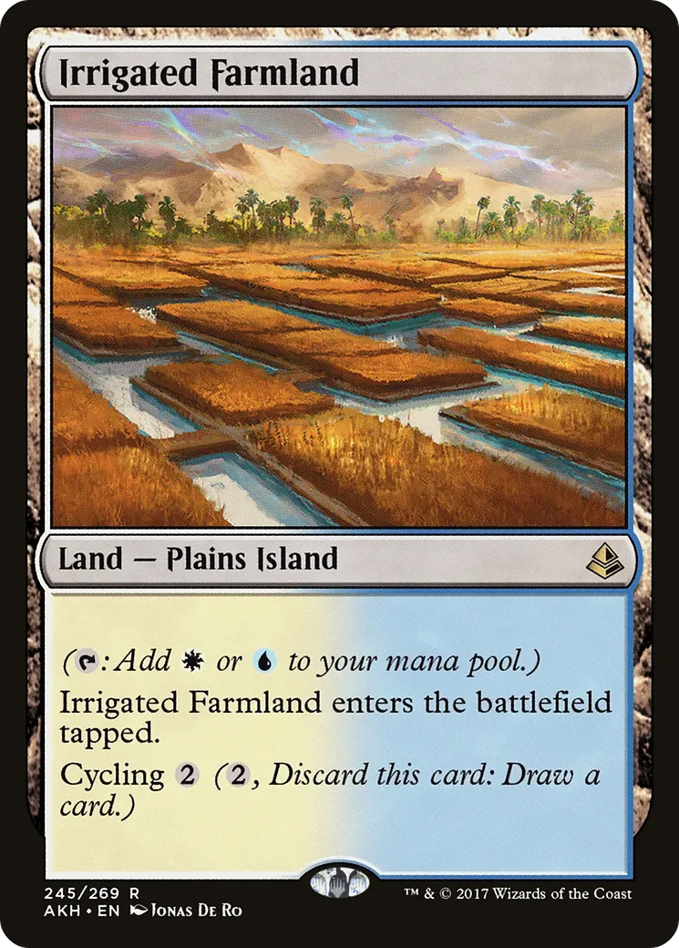 Irrigated Farmland — Amonkhet — Magic: The Gathering