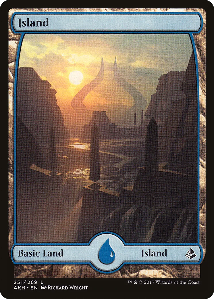 Island — Amonkhet — Magic: The Gathering