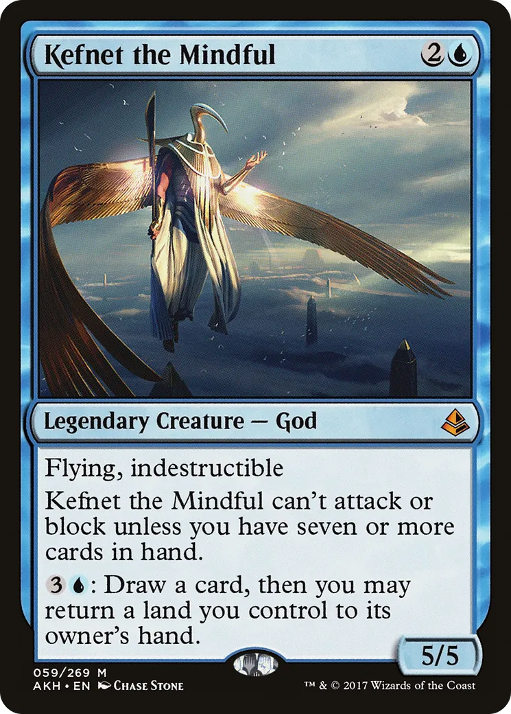 Kefnet the Mindful — Amonkhet — Magic: The Gathering