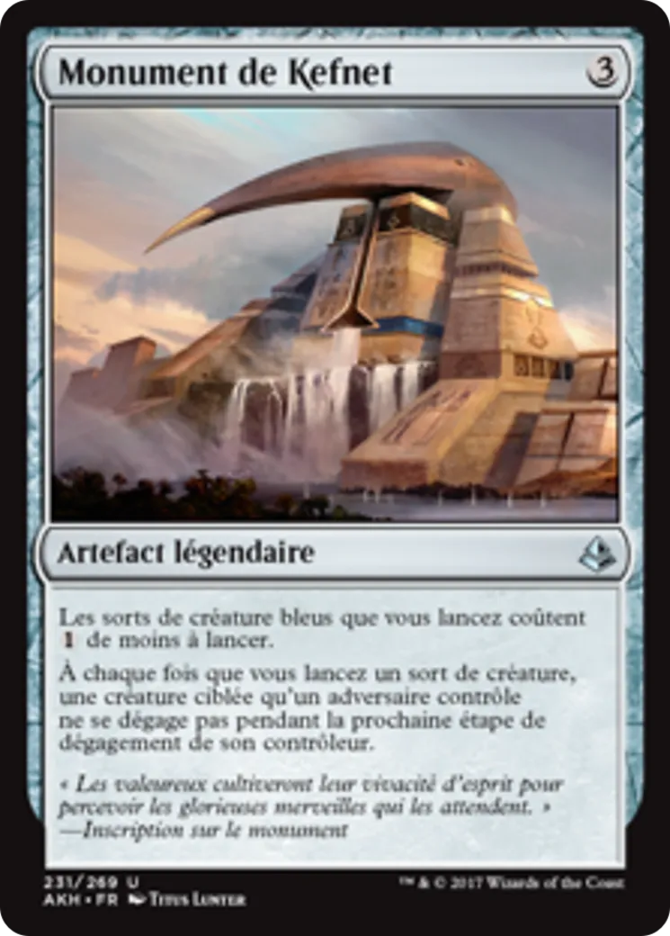 Monument de Kefnet — Amonkhet — Magic: The Gathering