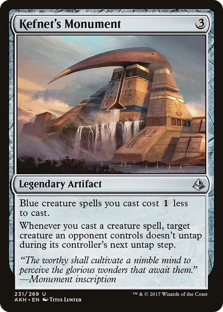 Kefnet's Monument — Amonkhet — Magic: The Gathering
