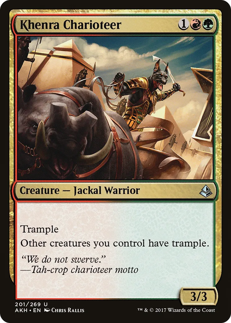 Aurige khenra — Amonkhet — Magic: The Gathering