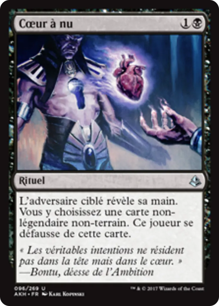 Cœur à nu — Amonkhet — Magic: The Gathering