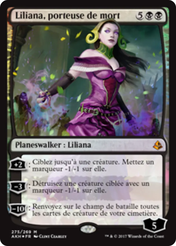 Liliana, porteuse de mort — Amonkhet — Magic: The Gathering