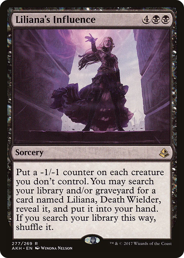 Influence de Liliana — Amonkhet — Magic: The Gathering