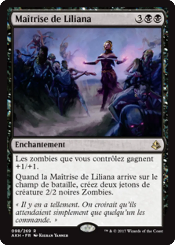 Maîtrise de Liliana — Amonkhet — Magic: The Gathering
