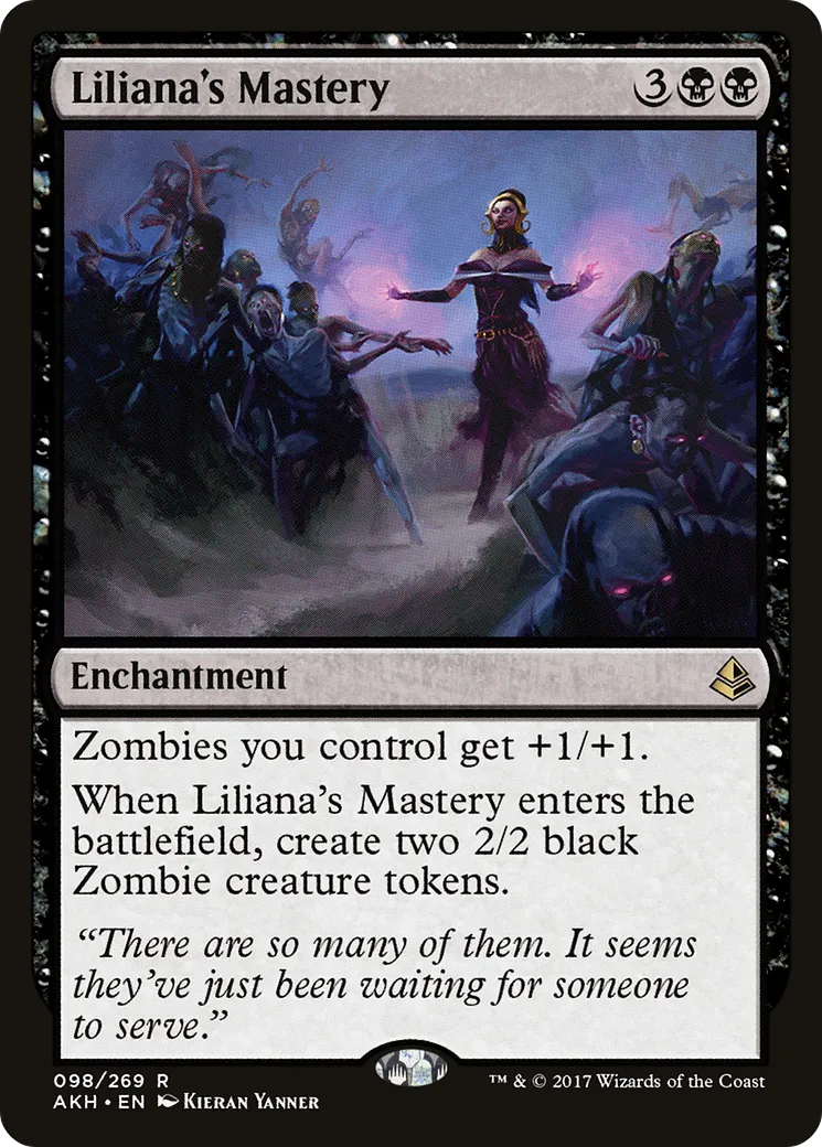 Liliana's Mastery — Amonkhet — Magic: The Gathering