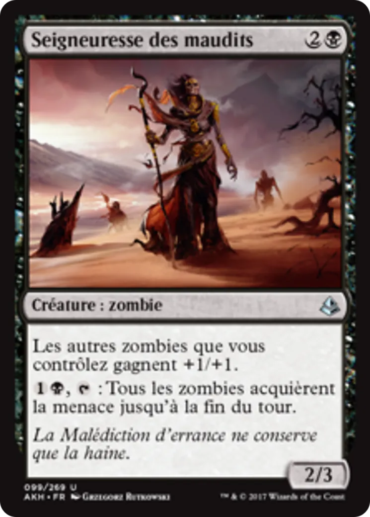 Seigneuresse des maudits — Amonkhet — Magic: The Gathering