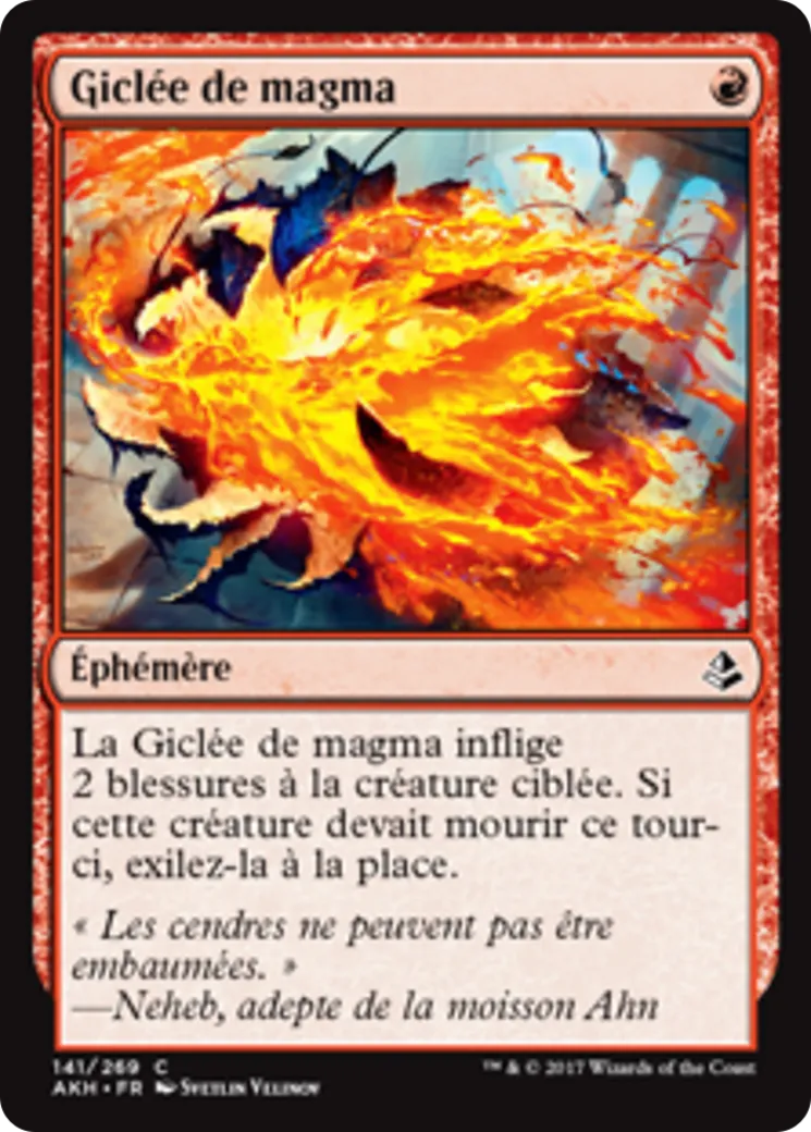 Giclée de magma — Amonkhet — Magic: The Gathering