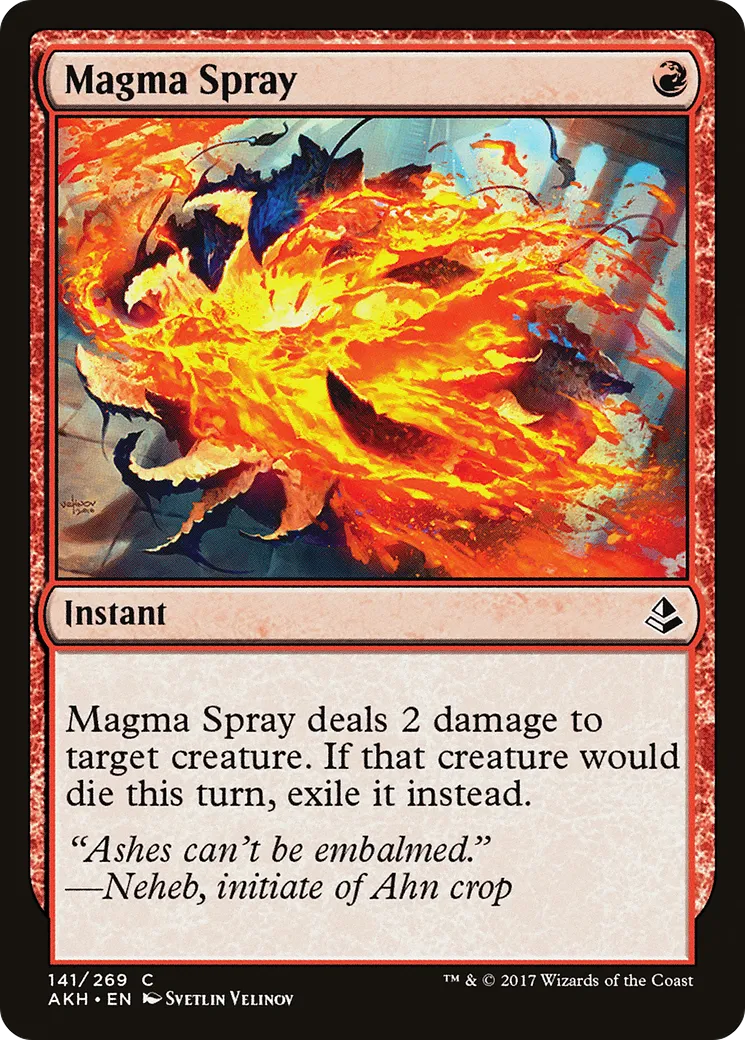 Giclée de magma — Amonkhet — Magic: The Gathering
