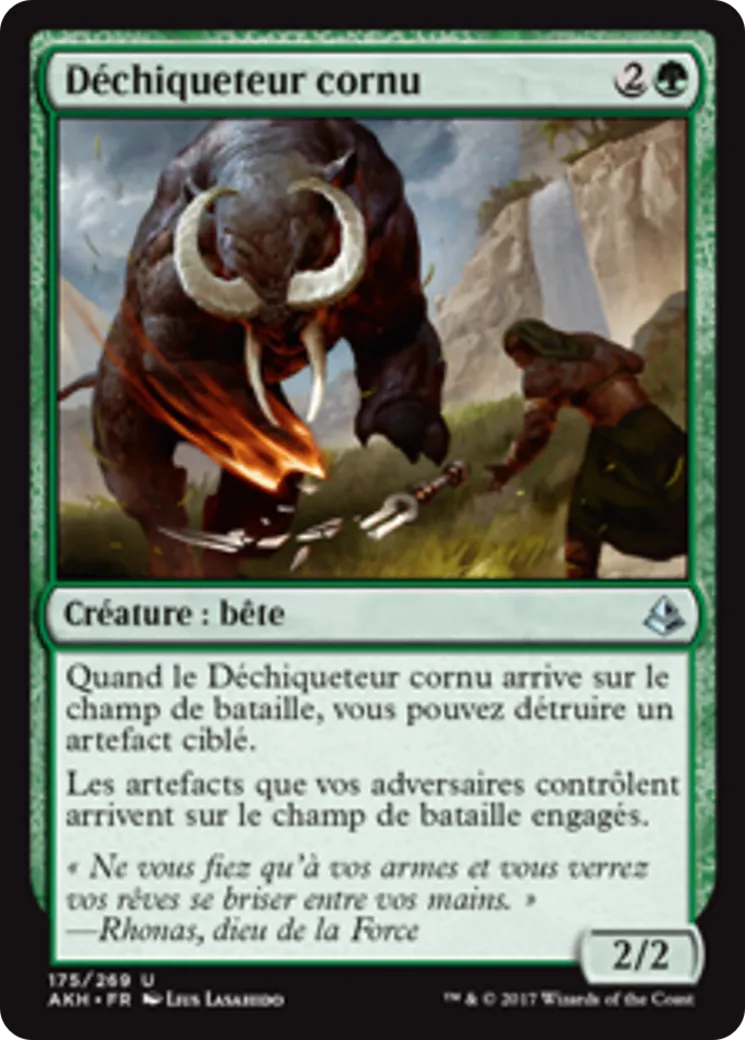 Déchiqueteur cornu from Amonkhet - Magic: The Gathering