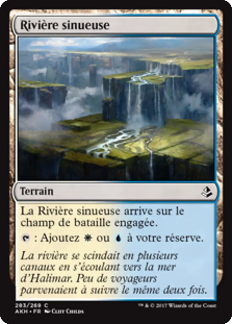Rivière sinueuse — Amonkhet — Magic: The Gathering