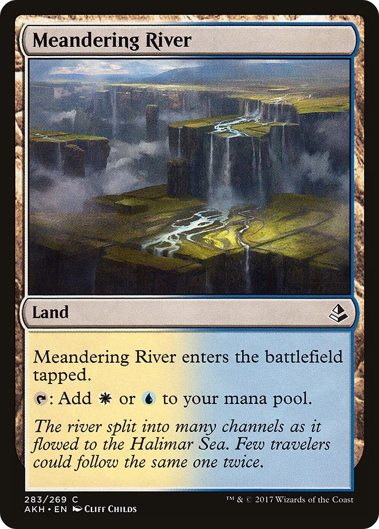 Meandering River — Amonkhet — Magic: The Gathering