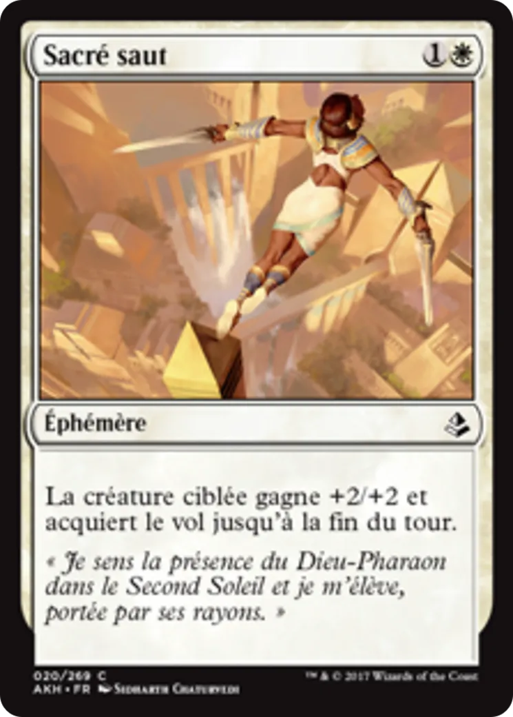 Sacré saut from Amonkhet - Magic: The Gathering
