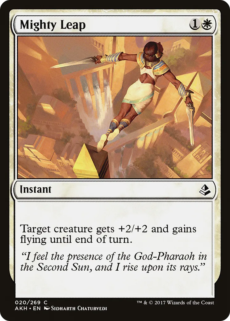 Mighty Leap from Amonkhet - Magic: The Gathering