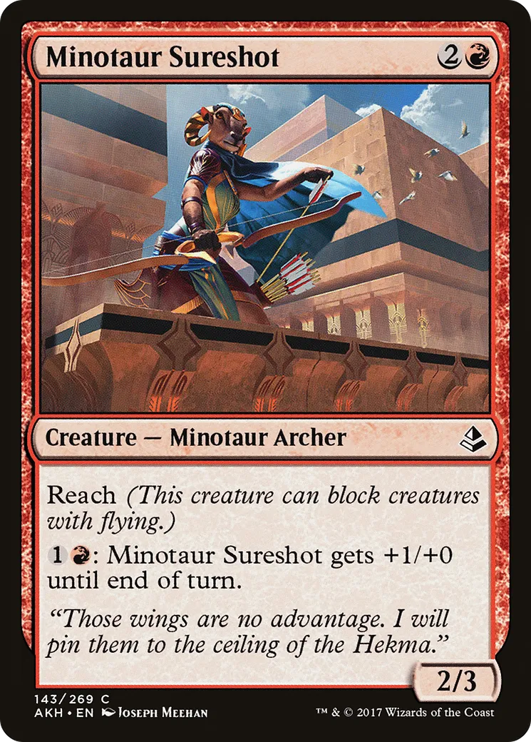 Buteuse minotaure — Amonkhet — Magic: The Gathering