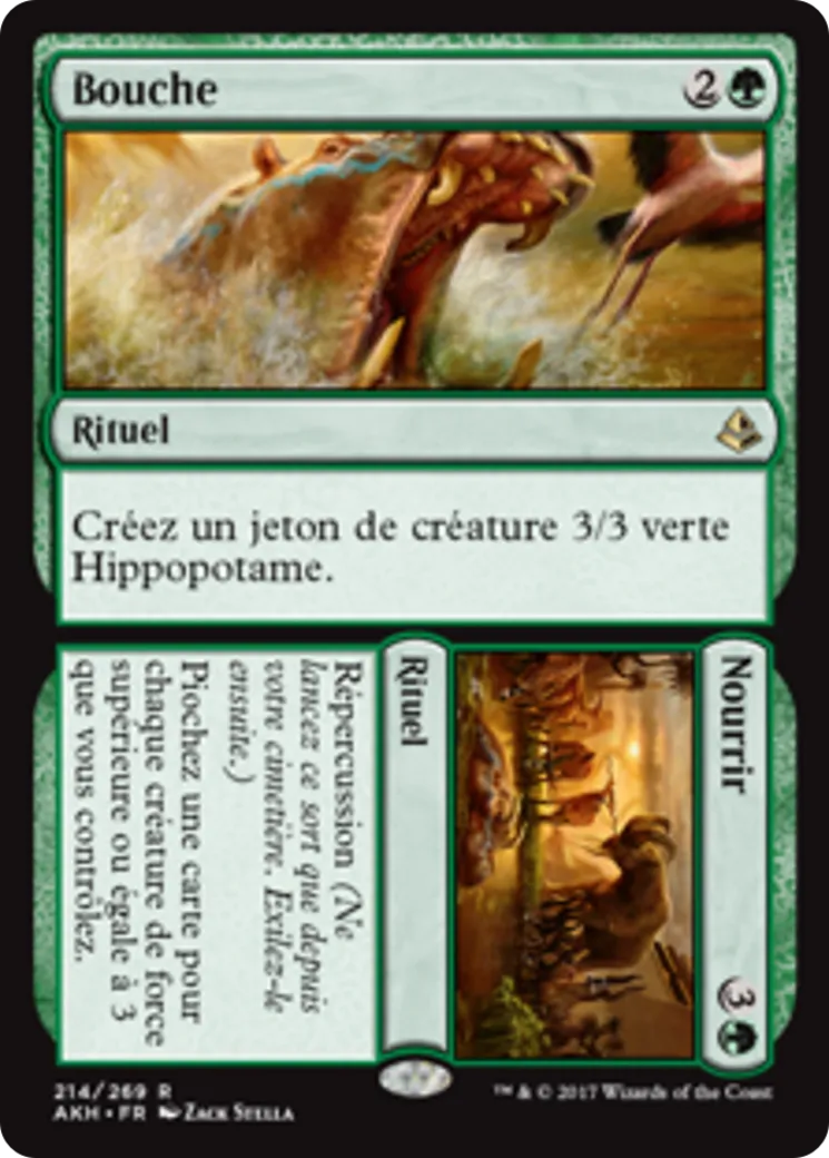Bouche // Nourrir — Amonkhet — Magic: The Gathering