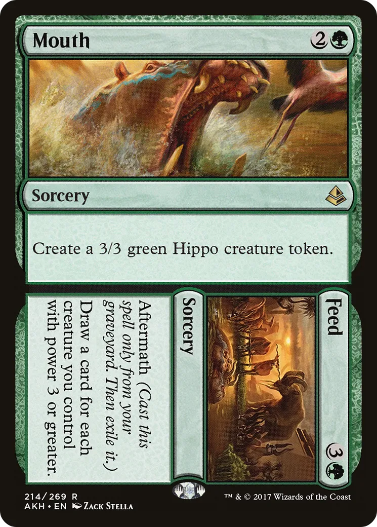 Mouth // Feed — Amonkhet — Magic: The Gathering