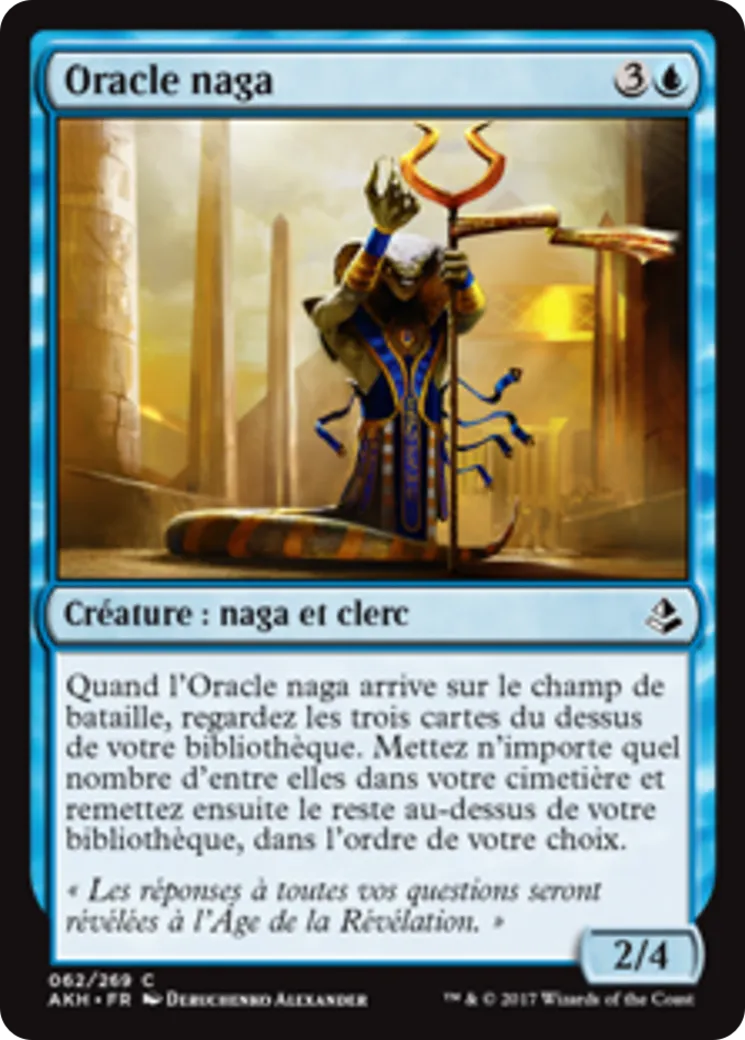 Oracle naga from Amonkhet - Magic: The Gathering