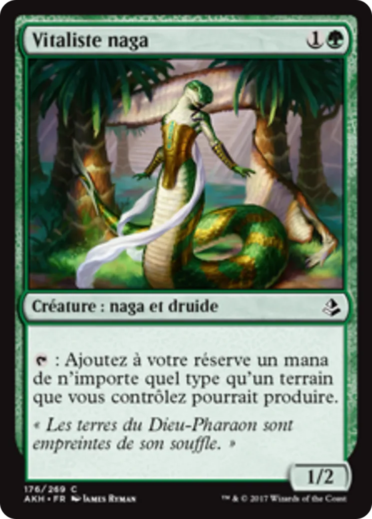 Vitaliste naga from Amonkhet - Magic: The Gathering