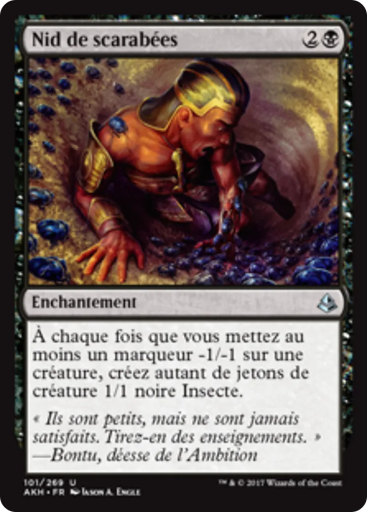 Nid de scarabées — Amonkhet — Magic: The Gathering