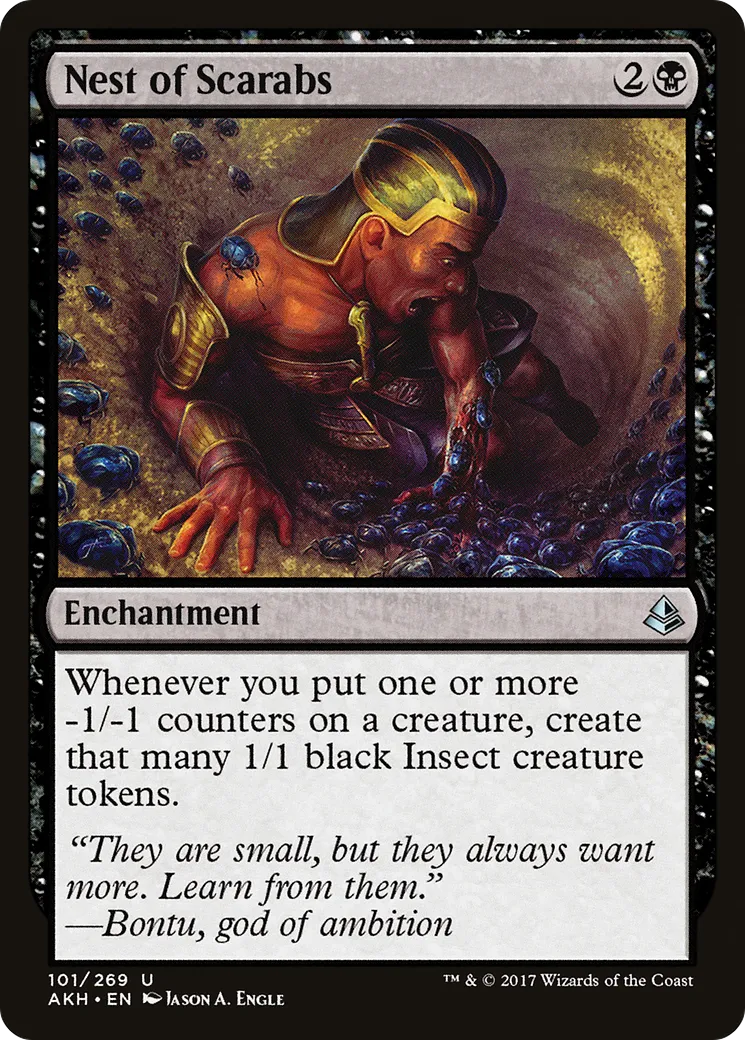 Nest of Scarabs — Amonkhet — Magic: The Gathering