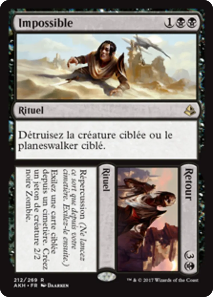 Impossible // Retour from Amonkhet - Magic: The Gathering