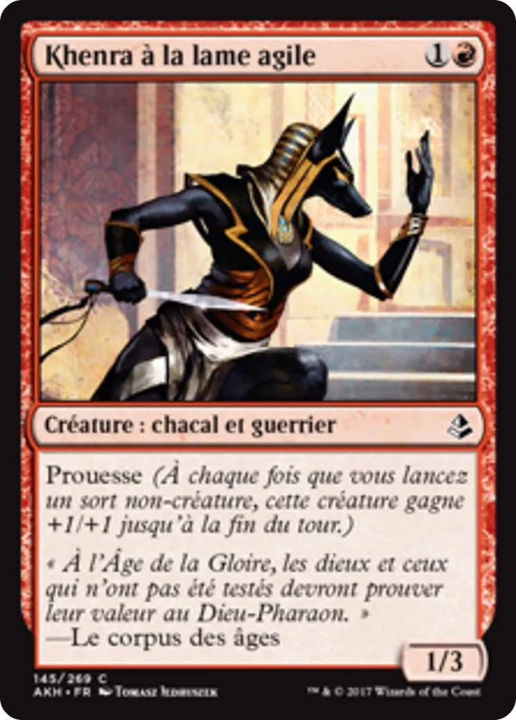 Khenra à la lame agile — Amonkhet — Magic: The Gathering