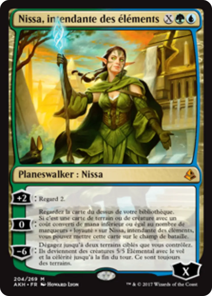 Nissa, intendante des éléments — Amonkhet — Magic: The Gathering