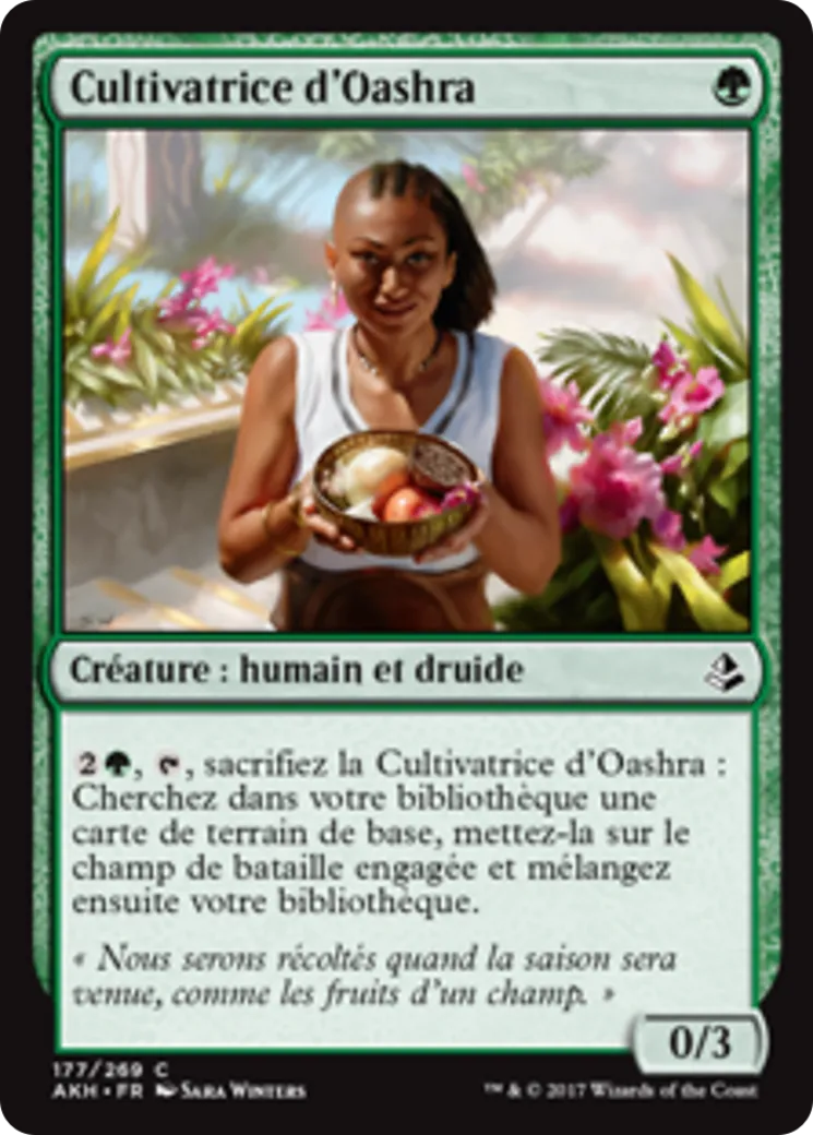 Cultivatrice d'Oashra — Amonkhet — Magic: The Gathering