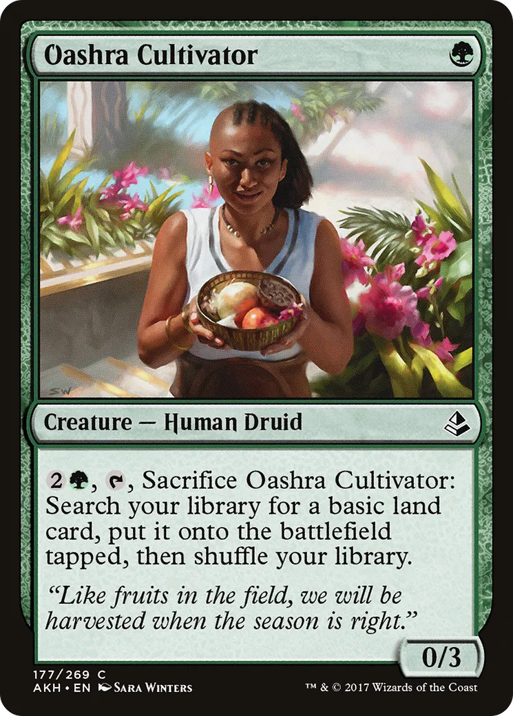 Oashra Cultivator — Amonkhet — Magic: The Gathering