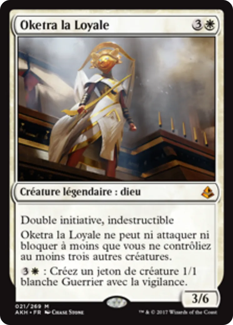 Oketra la Loyale — Amonkhet — Magic: The Gathering