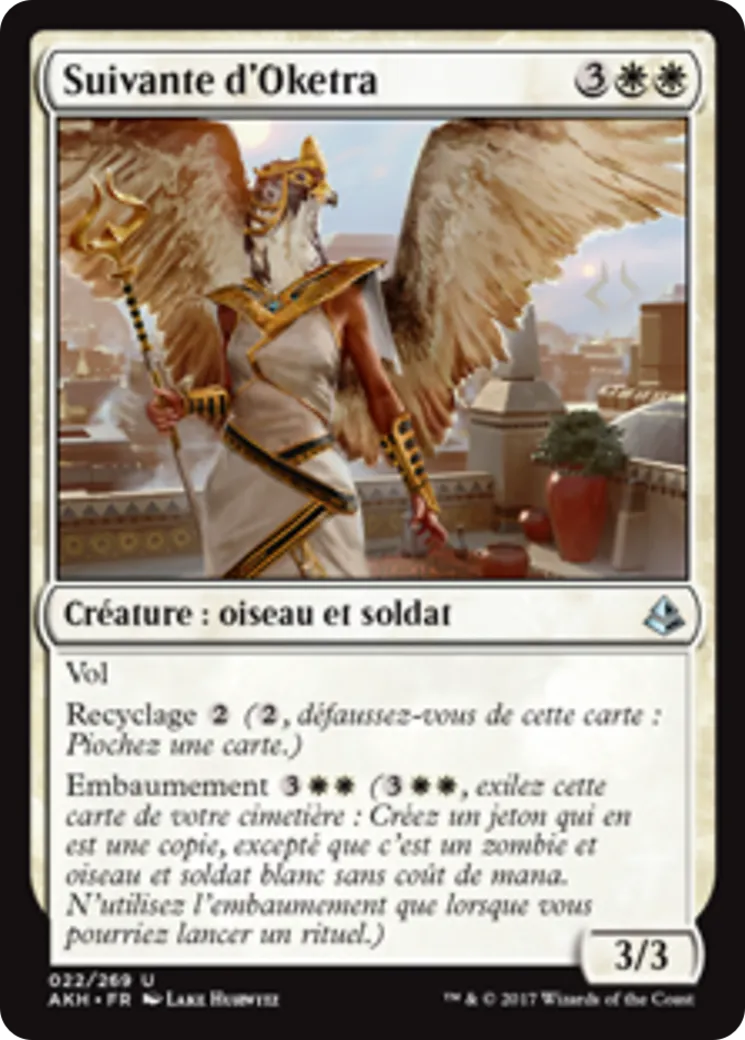 Suivante d'Oketra — Amonkhet — Magic: The Gathering