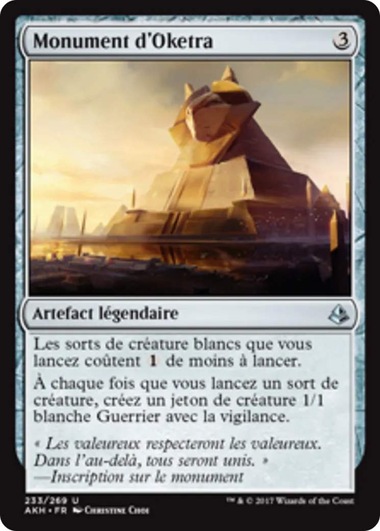 Monument d'Oketra — Amonkhet — Magic: The Gathering
