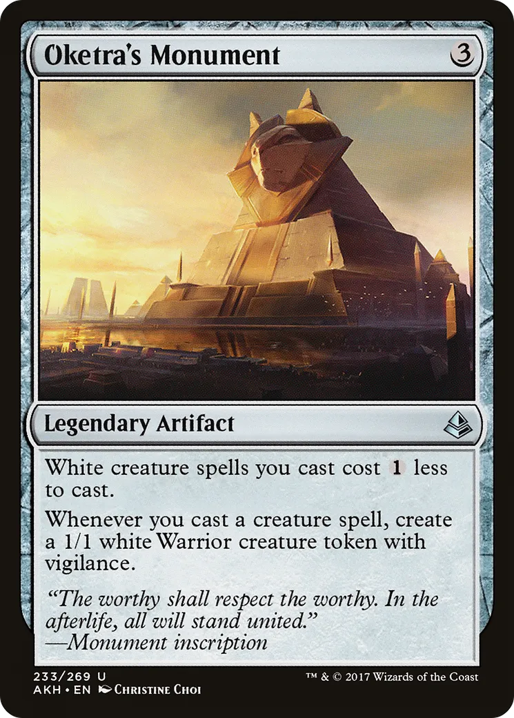 Oketra's Monument — Amonkhet — Magic: The Gathering