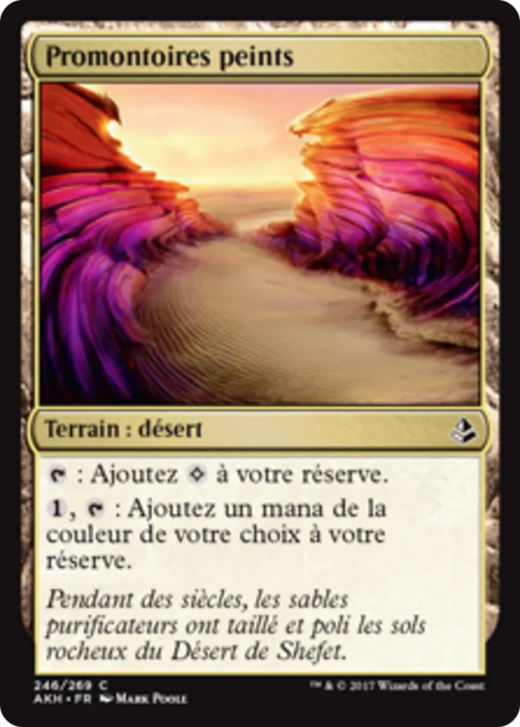 Promontoires peints — Amonkhet — Magic: The Gathering