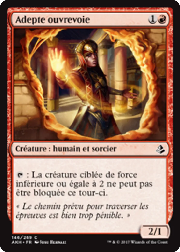 Adepte ouvrevoie — Amonkhet — Magic: The Gathering