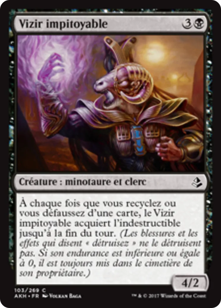 Vizir impitoyable — Amonkhet — Magic: The Gathering