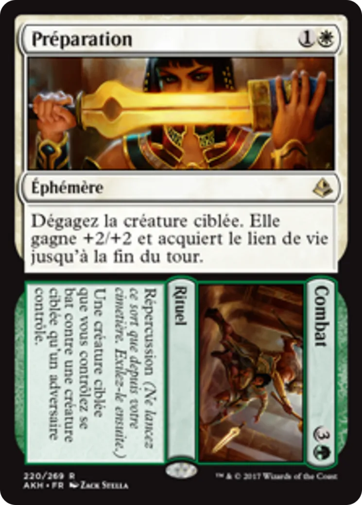 Préparation // Combat from Amonkhet - Magic: The Gathering