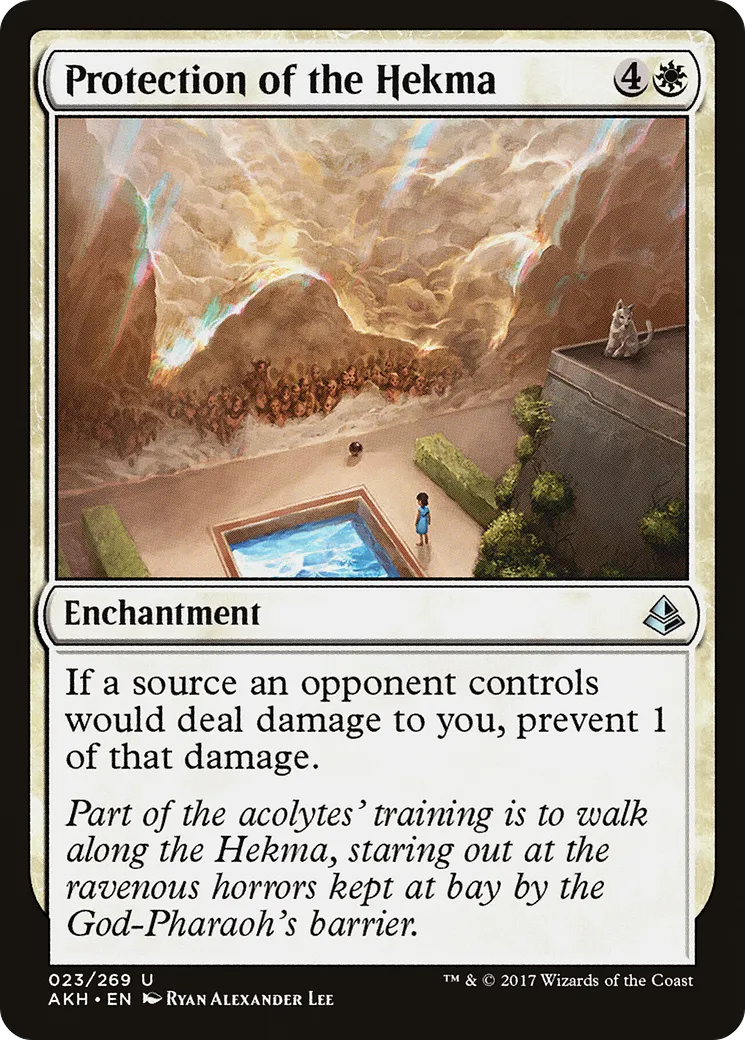Protection of the Hekma from Amonkhet - Magic: The Gathering