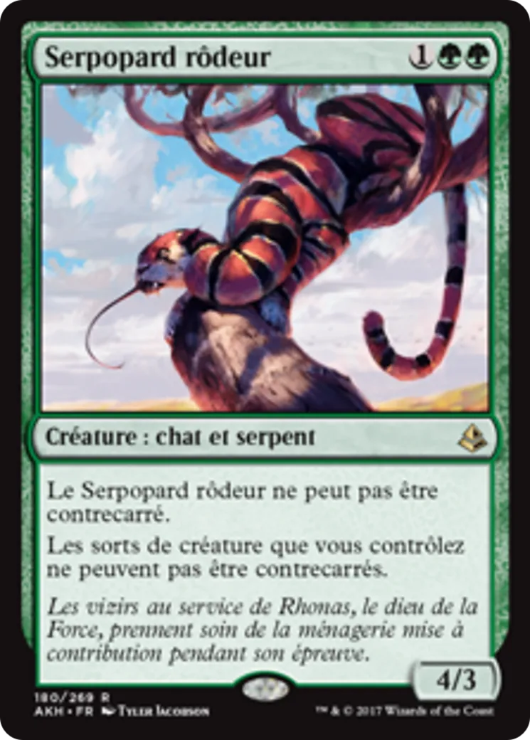Serpopard rôdeur from Amonkhet - Magic: The Gathering