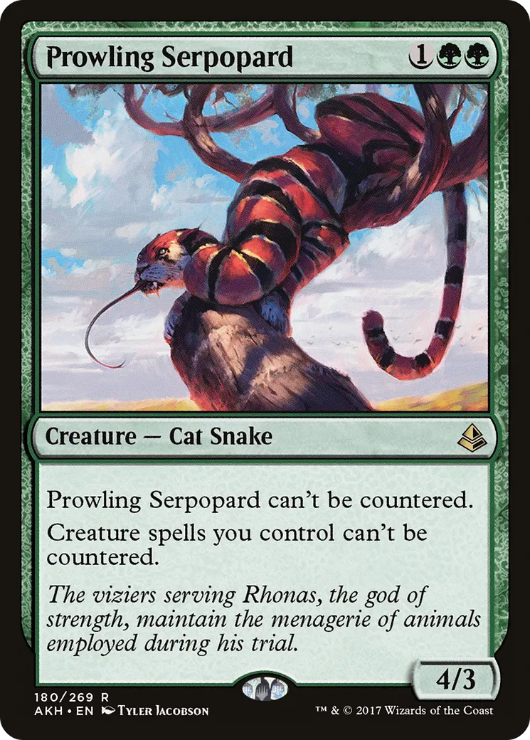 Serpopard rôdeur — Amonkhet — Magic: The Gathering