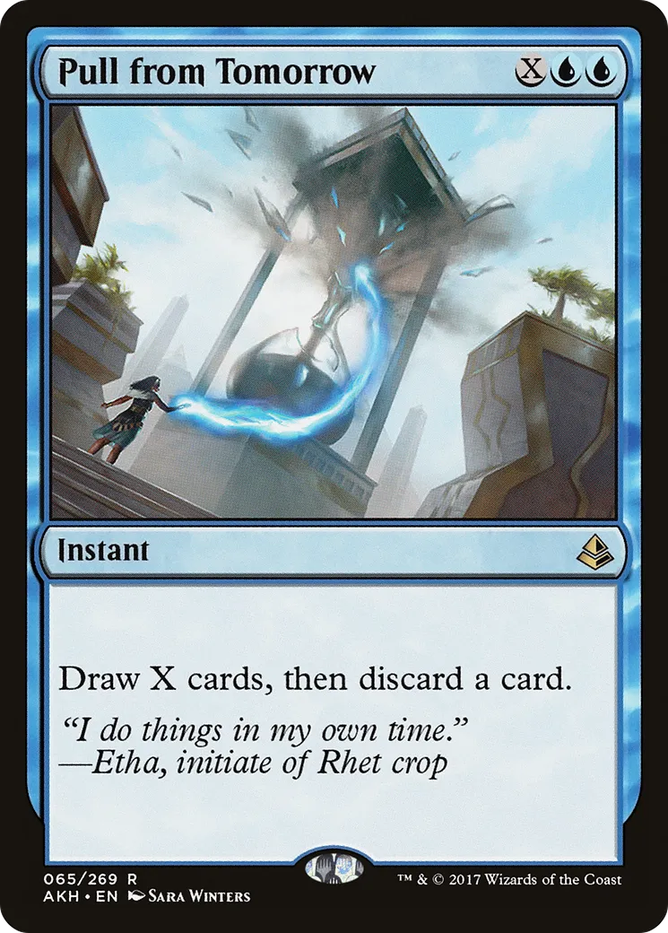 Pull from Tomorrow from Amonkhet - Magic: The Gathering